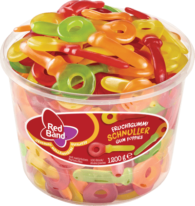 Band rosso vingummisutter 1200 g