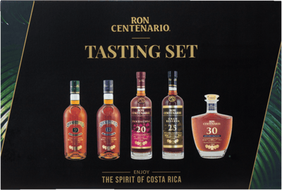 Centenario Rum Tasting Set 40% - 5 x 50ml