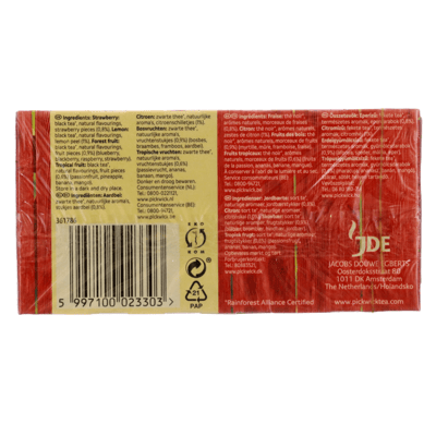Pickwick Variazione di frutta rossa 20 stk