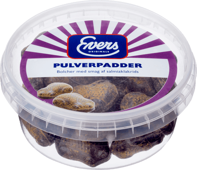 Evers Pulverpadder 180g bøtte