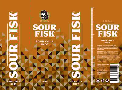 Sure Fisk Sour Cola 15% 07l