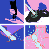 Sinful Luxy Blå Ekstra Kraftig vibrator magic vibrator