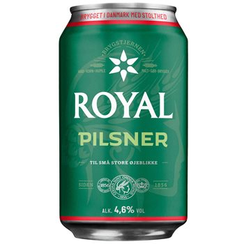 Royal Pilsner 4,6% 24x0,33L DS.