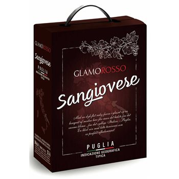 Glamorosso Sangiovese Puglia IGT 3 l. BIB