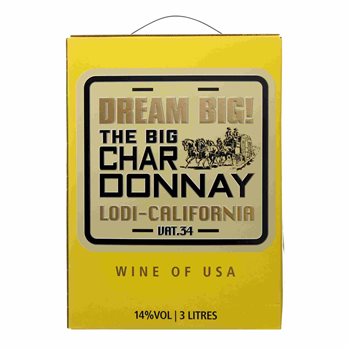 Denken Sie an Big Lodi Chardonnay 3L Bib