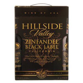 Hillside Valley Zinfandel Black Label 3 l. LÄTZCHEN