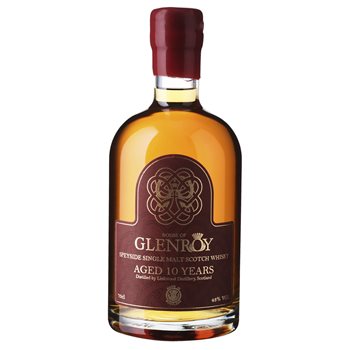 Glenroy whisky 10 år 0,7L. 43%