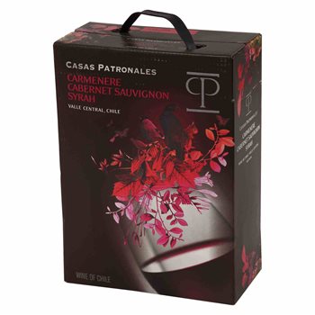 Casas Patronales Carmenere Cabernet Syrah 3 l. LÄTZCHEN