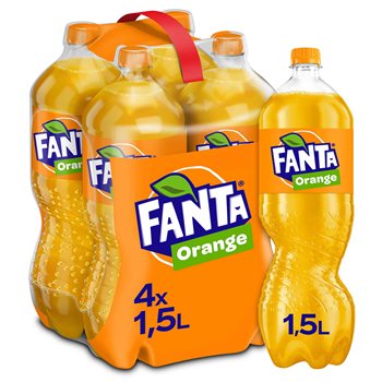 Fanta Orange 4 x 1.5 l. PET