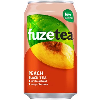 Fuze Tea Black Peach 24x0.33 L.