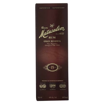 Ron Matusalem Solera 15 40% 0,7 L.