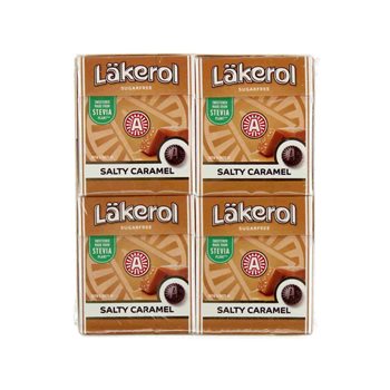 Cloetta Läkerol Salty Caramel 4x25 G