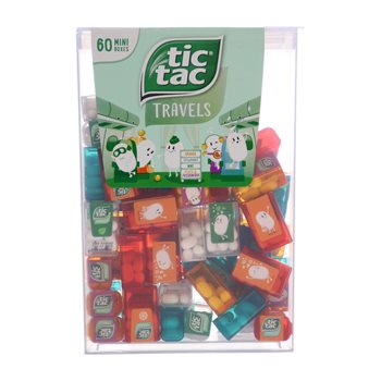 Tic tac lilleput 60 cajas pequeñas 228 g