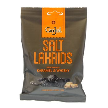 Gajol lakrits whisky karamell 140 g