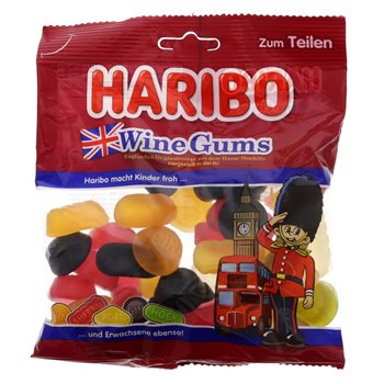 Haribo Wine Gums 175G