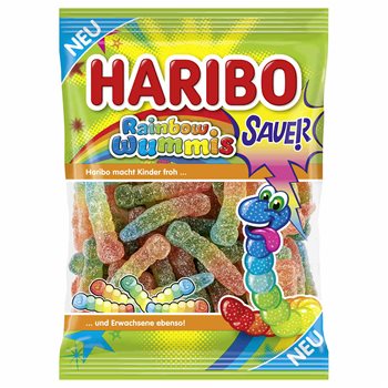 Haribo Rainbow Wummis Sauer 160g