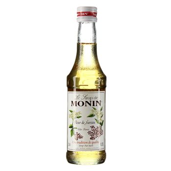 Sciroppo di Monin Elderflower 0,25 L.