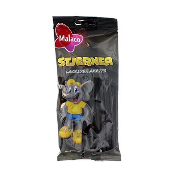 Malaco Licorice stars 92 g