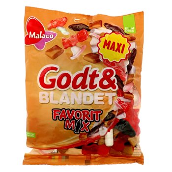 Malaco Good & Mixed Favorite Mix 325 g.