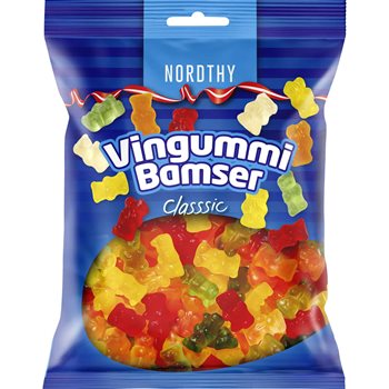 Nordthy Wine Gummy Bears Classic 350G