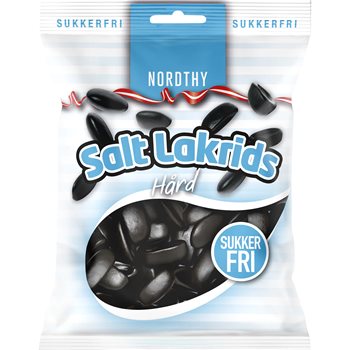 Nordthy sukkerfri salt lakris 65g