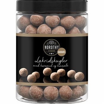 Nordthy Lakritzbällchen Karamell und Meersalz 600 g