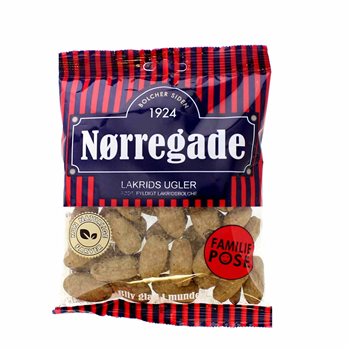 Nørregade lakritsuglar 310 g