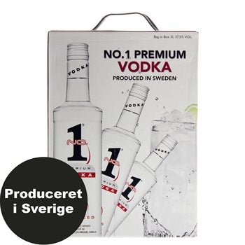 Nr.1 Vodka premium 37,5% 3 l. Salopea