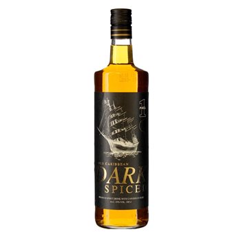 No.1 Old Caribbean Dark Spiced with Rum 35% 1 l.