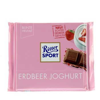 Ritter sport jordbær yoghurt 100 g