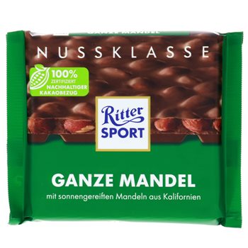 Ritter Sport Milk with whole almonds 100 g