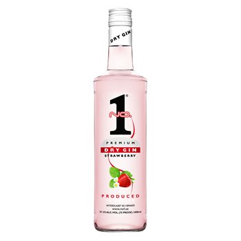 N.1 Strawberry gin secco premium 37,5% 1 l.