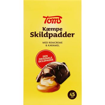 Toms gigantiske skildpadder 45 stk 1,26 kg