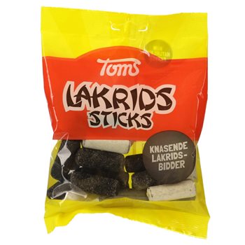 Toms lakrids stikker 200 g