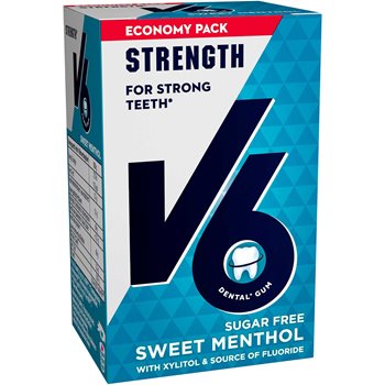 V6 mjöl söt menthol ekonomi paket 70 g