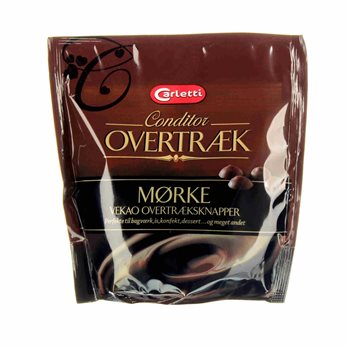 Carletti -dækknapper mørk 200 g