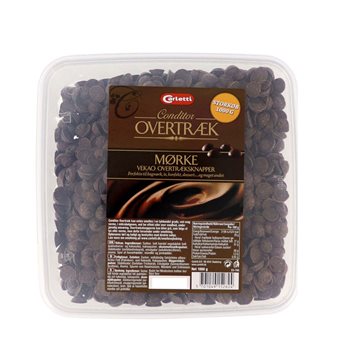 Pulsanti di copertura Carletti Dark 1000 g.