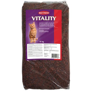 Mejor amigo Vitality Dry Food for Cats 15 kg