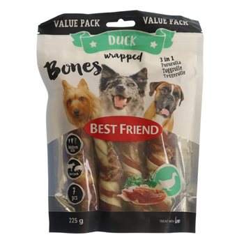 Beste venn Bones 3in1 and 225 g. 7 stk.